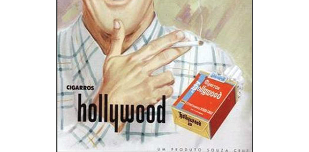 Publicidade antiga do Hollywood sem filtro - Imagem: Reprodução.